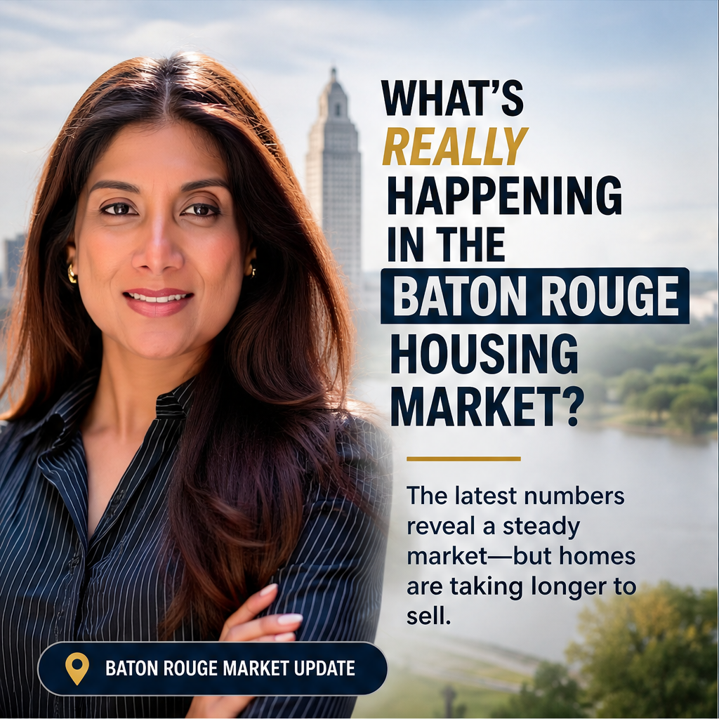 Baton Rouge Market Holds Steady While Homes Take Longer To Sell